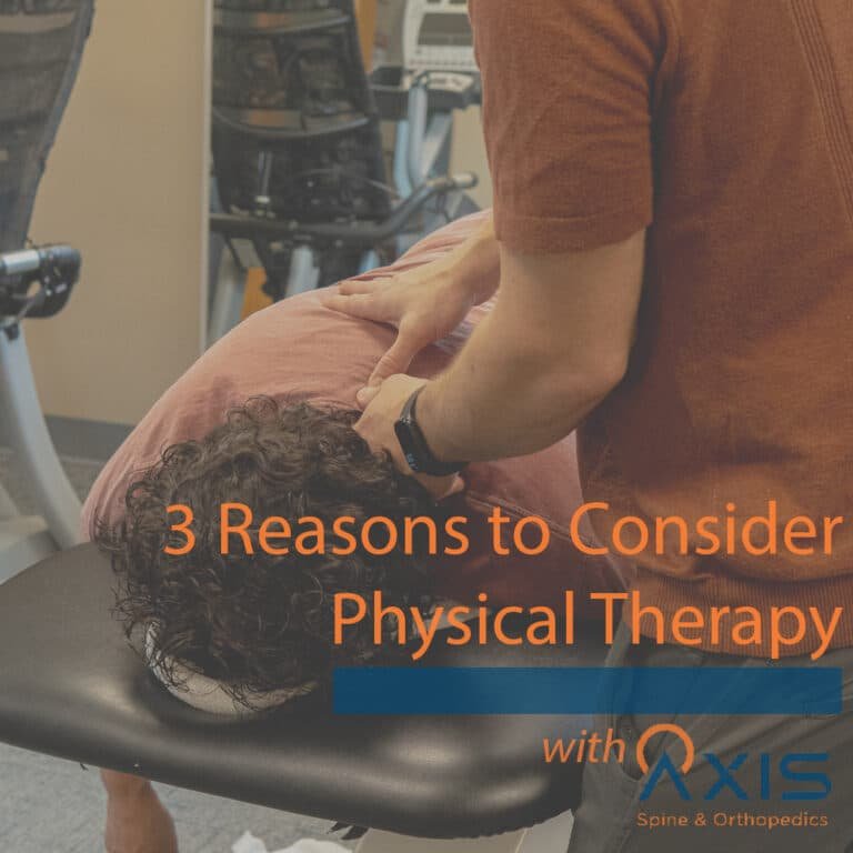 3 Reasons to Consider Physical Therapy