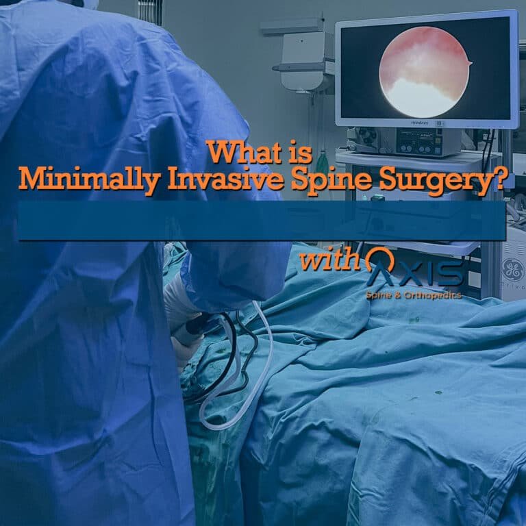 Minimally Invasive Spine Surgery