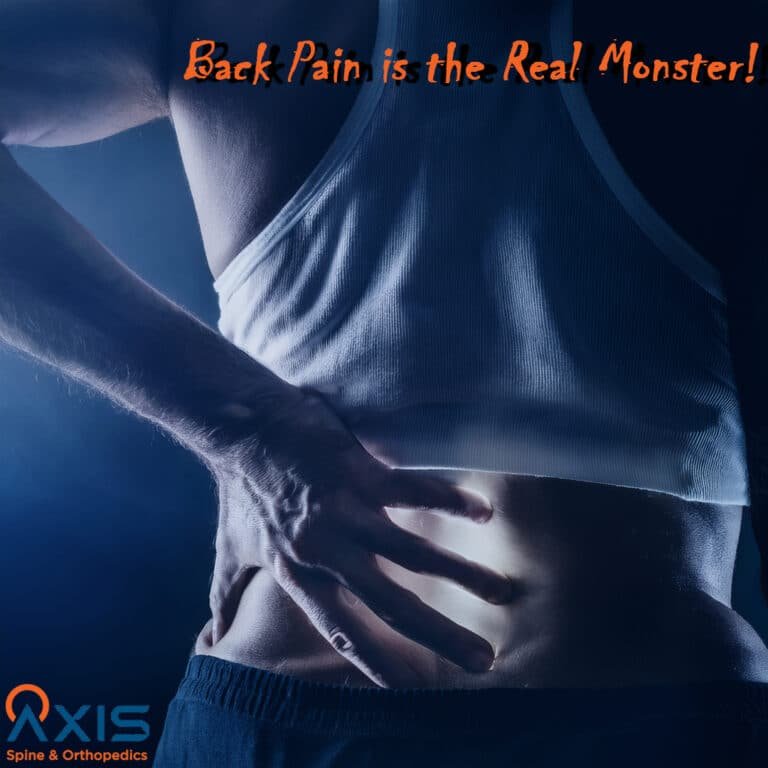 Back pain is a monster!
